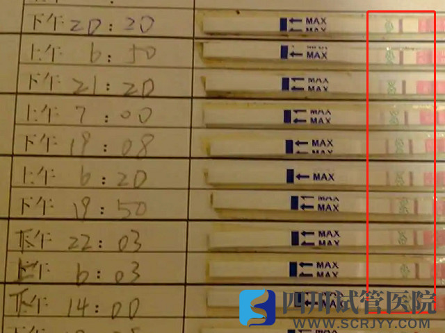 乐夫排卵检测试纸对照图解,有无排卵就这么看!(图2) 乐夫排卵检测试纸结果图解