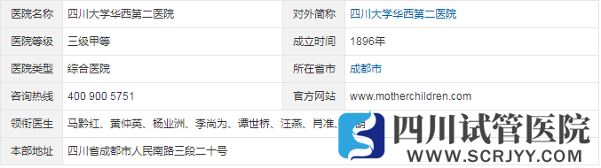 成都新一线,2022四川省三代试管婴儿医院有3家“上线”(图4)